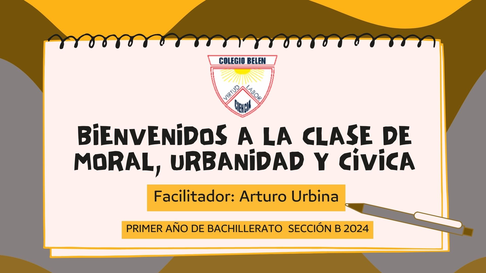 Arturo Ricardo Urbina - MUCI - Primer año de bachillerato B